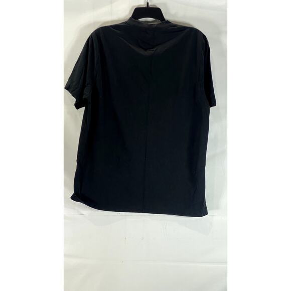 ONLY NY Men's Black Block Logo Crewneck Short Sleeve T-Shirt SZ M - Picture 2 of 9